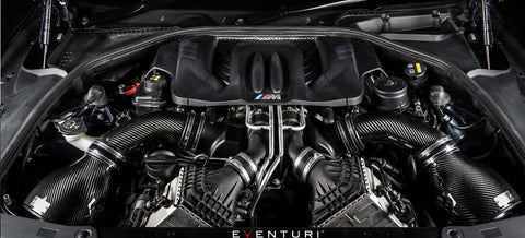 BMW F12/F13/F06 M6 Eventuri Black Carbon Intake with shroud set