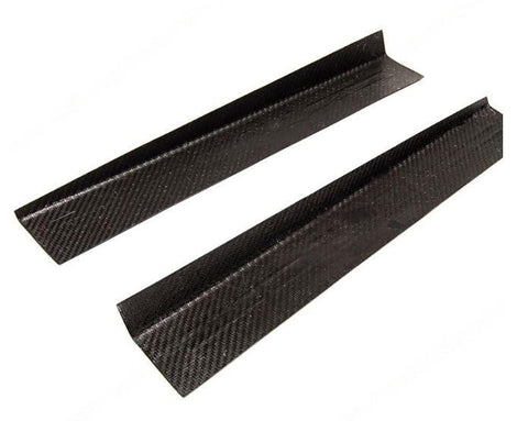 Carbon Fiber Right and Left Door Sills Embossed Ferrari Script - Ferrari F12 Berlinetta