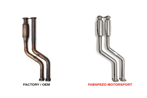Fabspeed BMW M3 E46 Link Pipes (2000-2006)