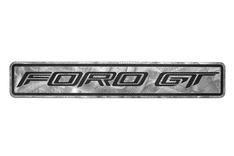 Fabspeed Carbon Fiber Wall Art - Ford GT (2017 Design)
