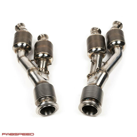 Fabspeed Lamborghini Aventador LP700-4 Sport Catalytic Converters (2011-2016)