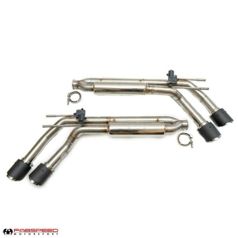 Fabspeed Mercedes-Benz  G-Wagen G63 AMG Valvetronic Exhaust System with Quad Tips (2019+)