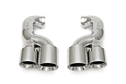 Fabspeed Porsche 957 Turbo / Turbo S Deluxe Quad Style Tips (2008-2010)
