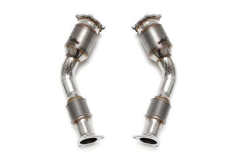 Fabspeed Porsche 957 Turbo / Turbo S Primary Sport Catalytic Converters (2008-2010)