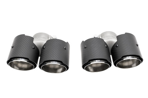 Fabspeed Porsche 958 V6 Deluxe Quad Tips (for PSE) (2011-2014)