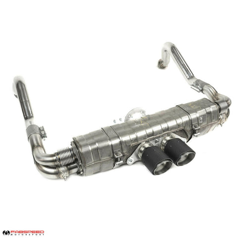 Fabspeed Porsche 981 Cayman GT4 / Spyder Valvetronic GT3 Muffler Conversion Kit