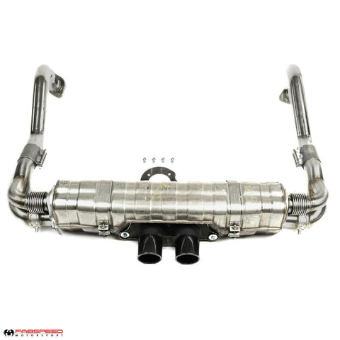 Fabspeed Porsche 981 Cayman GT4 / Spyder Valvetronic GT3 Muffler Conversion Kit