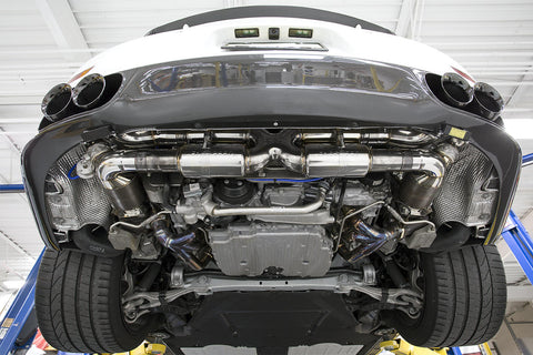 Fabspeed Porsche 991.2 Twin Turbo / Turbo S Valvetronic Supersport X-Pipe Exhaust System (2017-2020)