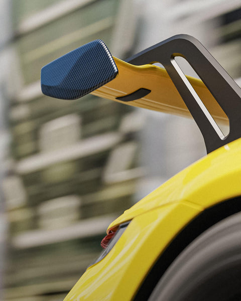 Fabspeed Porsche 992 GT3 Carbon Fiber Wing End Plates (2022+)