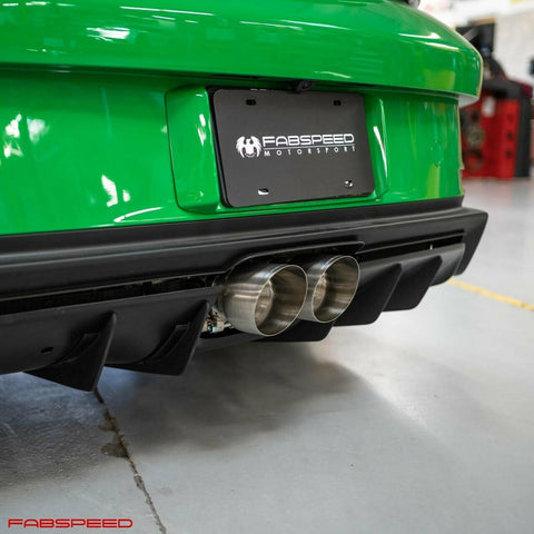 Fabspeed Porsche 992 GT3 / GT3 RS Valvetronic Nordschleife Cat-Back Exhaust System (2022+)