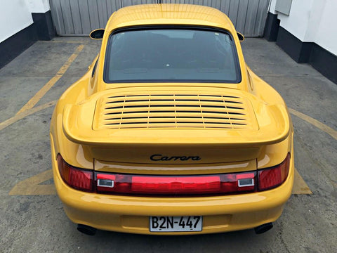 Fabspeed Porsche 993 Turbo Single Wall Oval Bolt-On Tips (1995-1998)