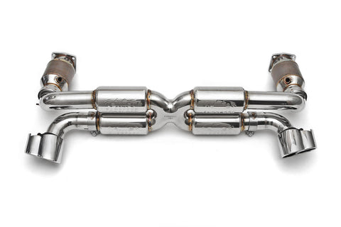 Fabspeed Porsche 996 GT2 70mm Supersport X- Pipe Exhaust System (2001-2005)