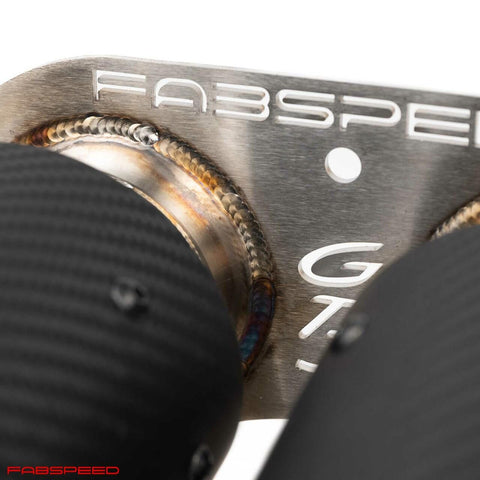 Fabspeed Porsche 997 GT3 / GT3 RS Deluxe Dual Style Tips