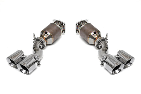 Fabspeed Porsche 997 Turbo Muffler Bypass Exhaust System (2006-2009)