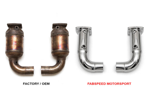 Fabspeed Porsche 997.2 GT2 RS link comp. Pipes (2011)
