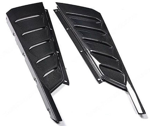 Carbon Fiber Rear Window Louvers - Lamborghini Huracan LP610 Coupe