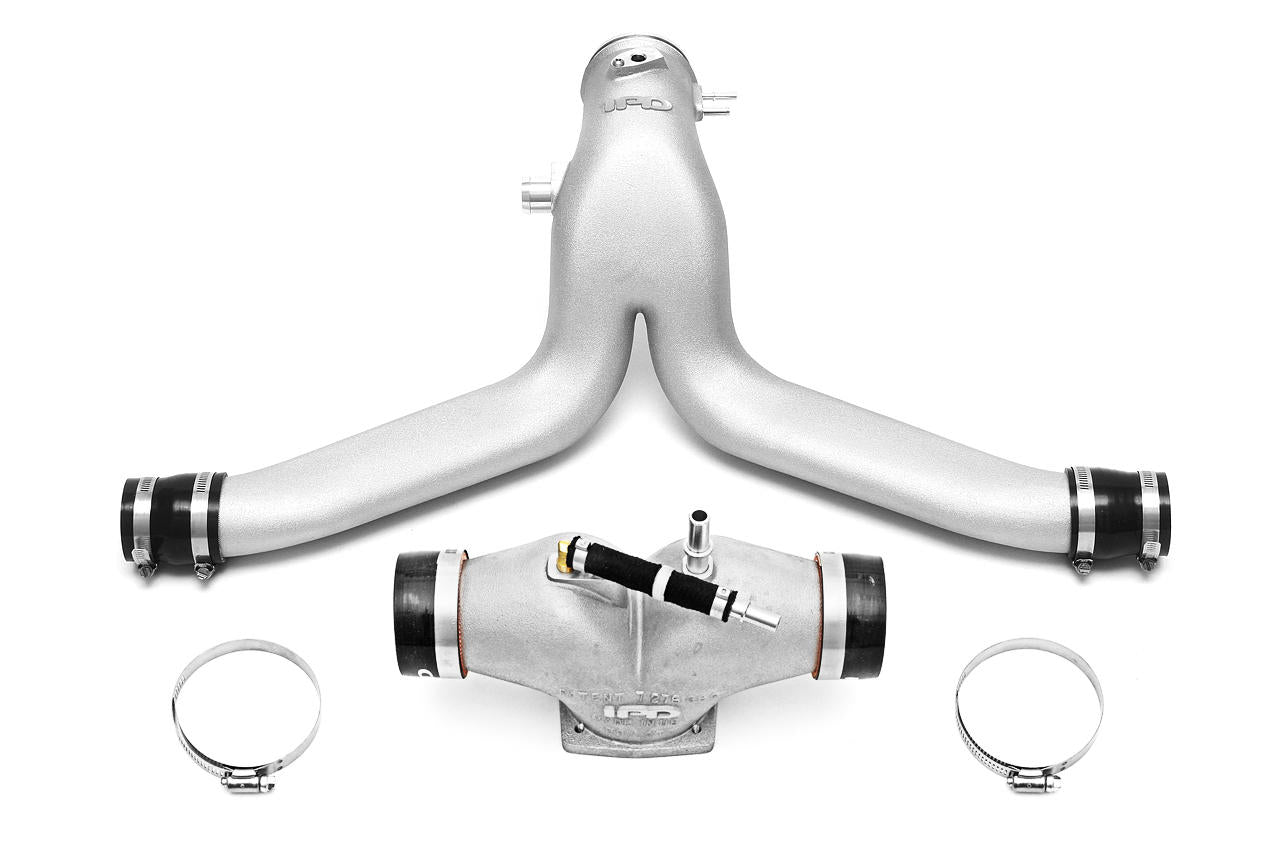 Porsche 997.2 Turbo IPD Intake Plenum & Y-Pipe (2010-2012)